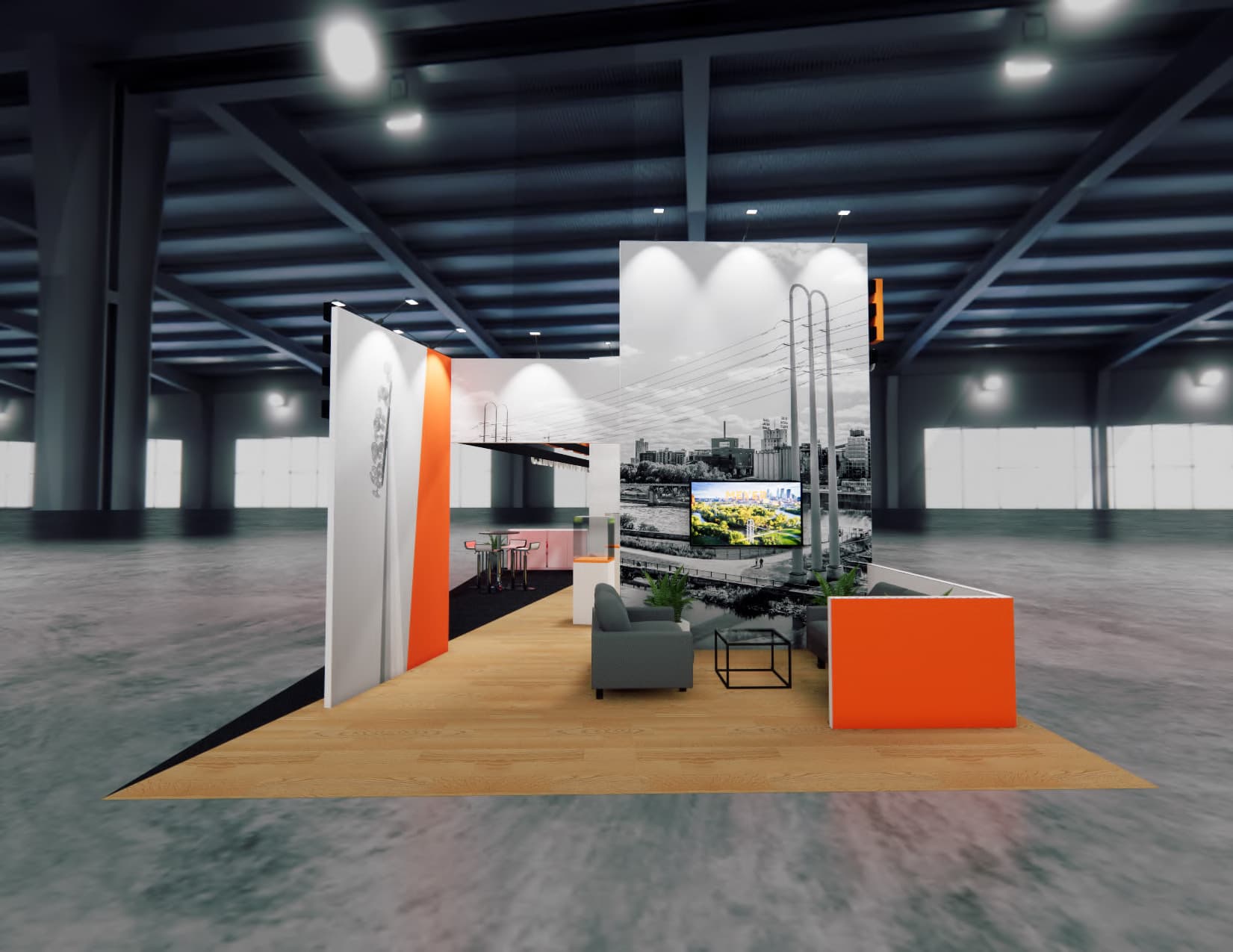 CEDIA trade show booth rental 20 x 40 Exhibit Experience