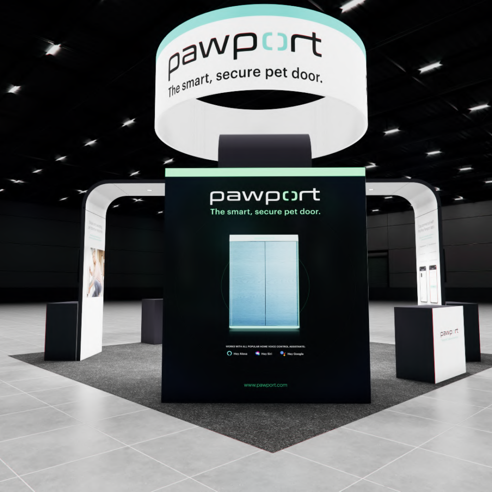 20x20 trade show exhibit rental