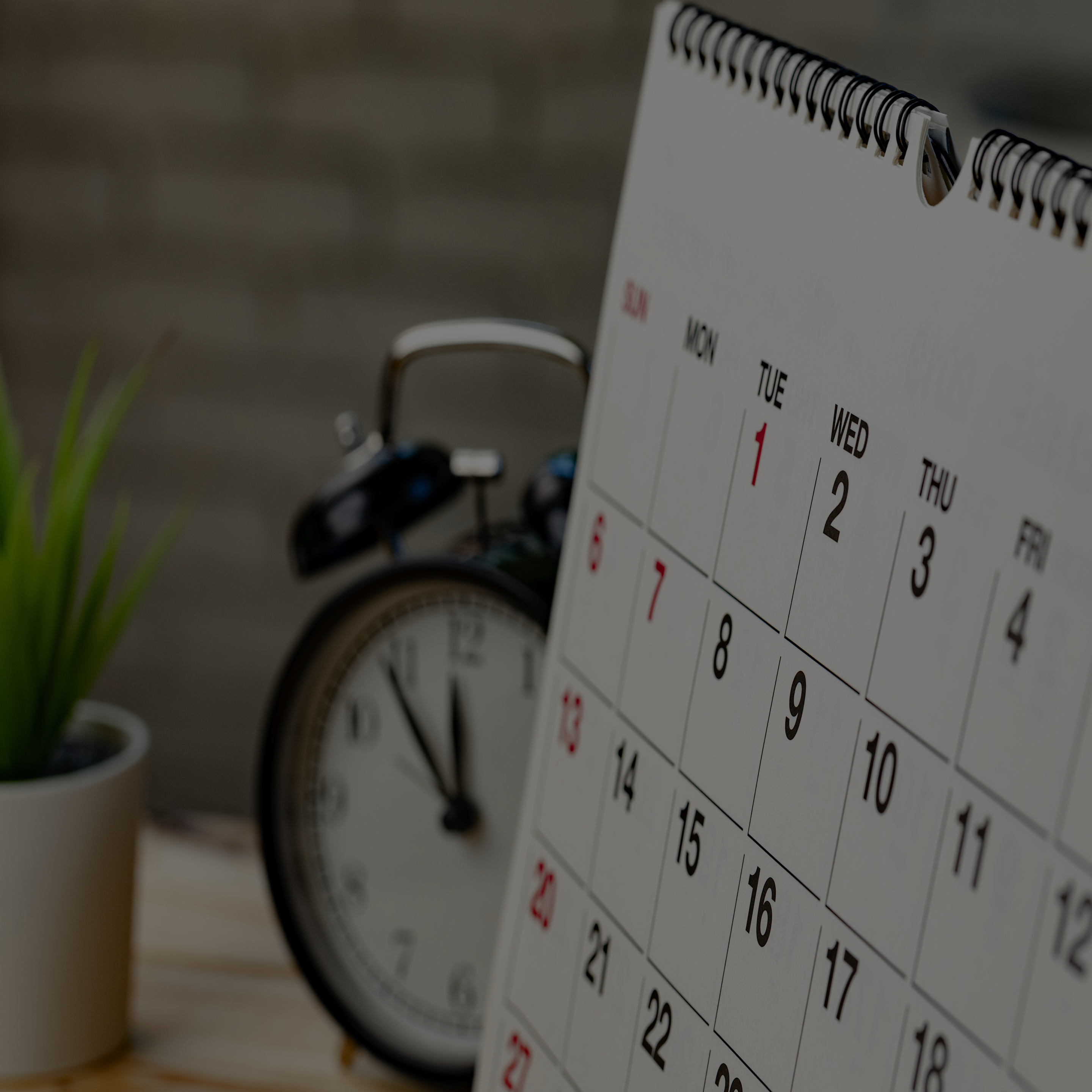 Trade show calendar and event planning
