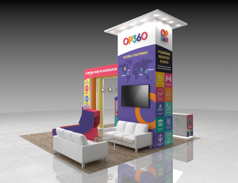 20x20 MAGIC Las Vegas Booth Rental – Interactive Brand Experience Exhibit - Image 6