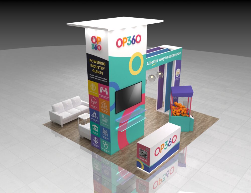 20x20 MAGIC Las Vegas Booth Rental – Interactive Brand Experience Exhibit - Image 5