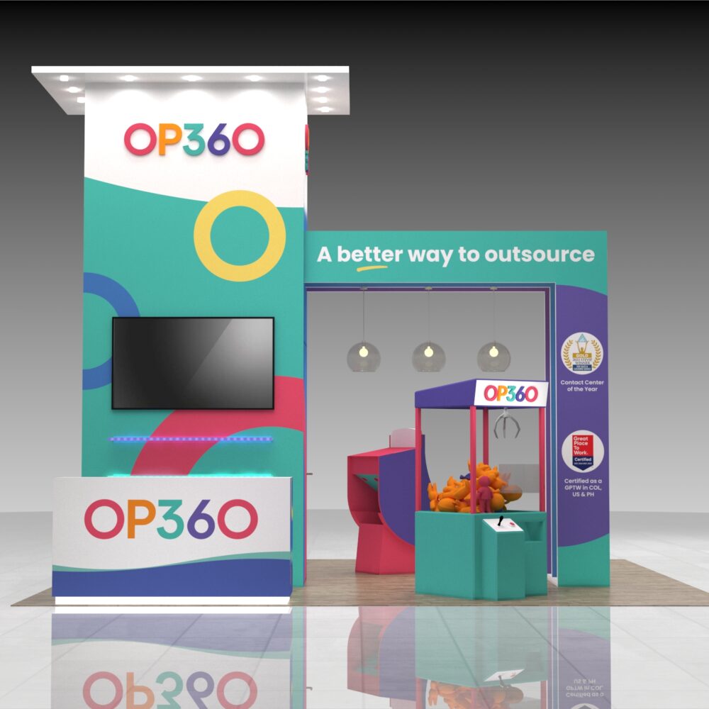 20x20 MAGIC Las Vegas Booth Rental – Interactive Brand Experience Exhibit