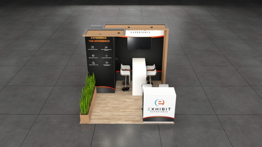 10 x 10 Affordable Trade Show Exhibit Rental Package – Option 1 ...
