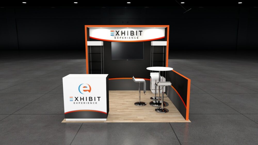 10 x 10 Affordable Trade Show Exhibit Rental Package – Option 5 ...