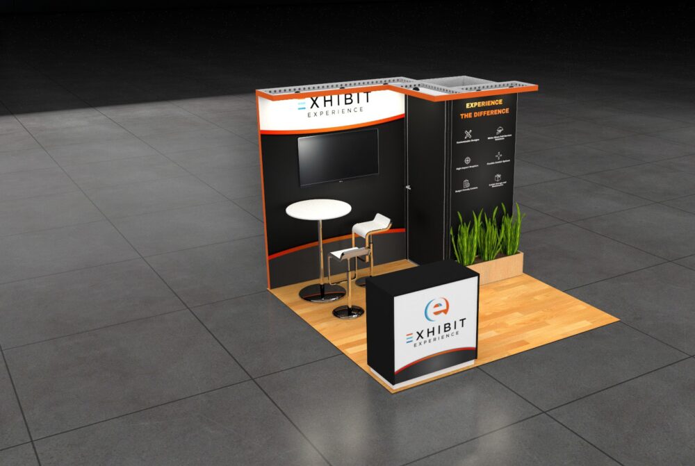 10 x 10 Affordable Trade Show Exhibit Rental Package – Option 2 ...