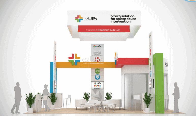 Exhibit Experience turnkey exhibition stand delivered to Alexandra Palace London for U.S. consumer brand activation